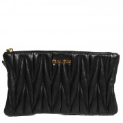 miu miu black clutch bag